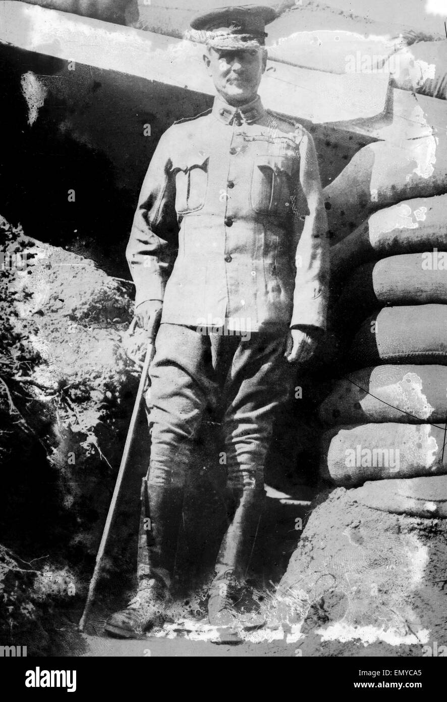Fangen Sie Marschall William Riddell Birdwood, 1. Baron Birdwood (1865-1951), ein britischer General, der als Kommandant der Australien und New Zealand Army Corps (ANZAC) während der Kampagne von Gallipoli 1915 im ersten Weltkrieg diente. Stockfoto