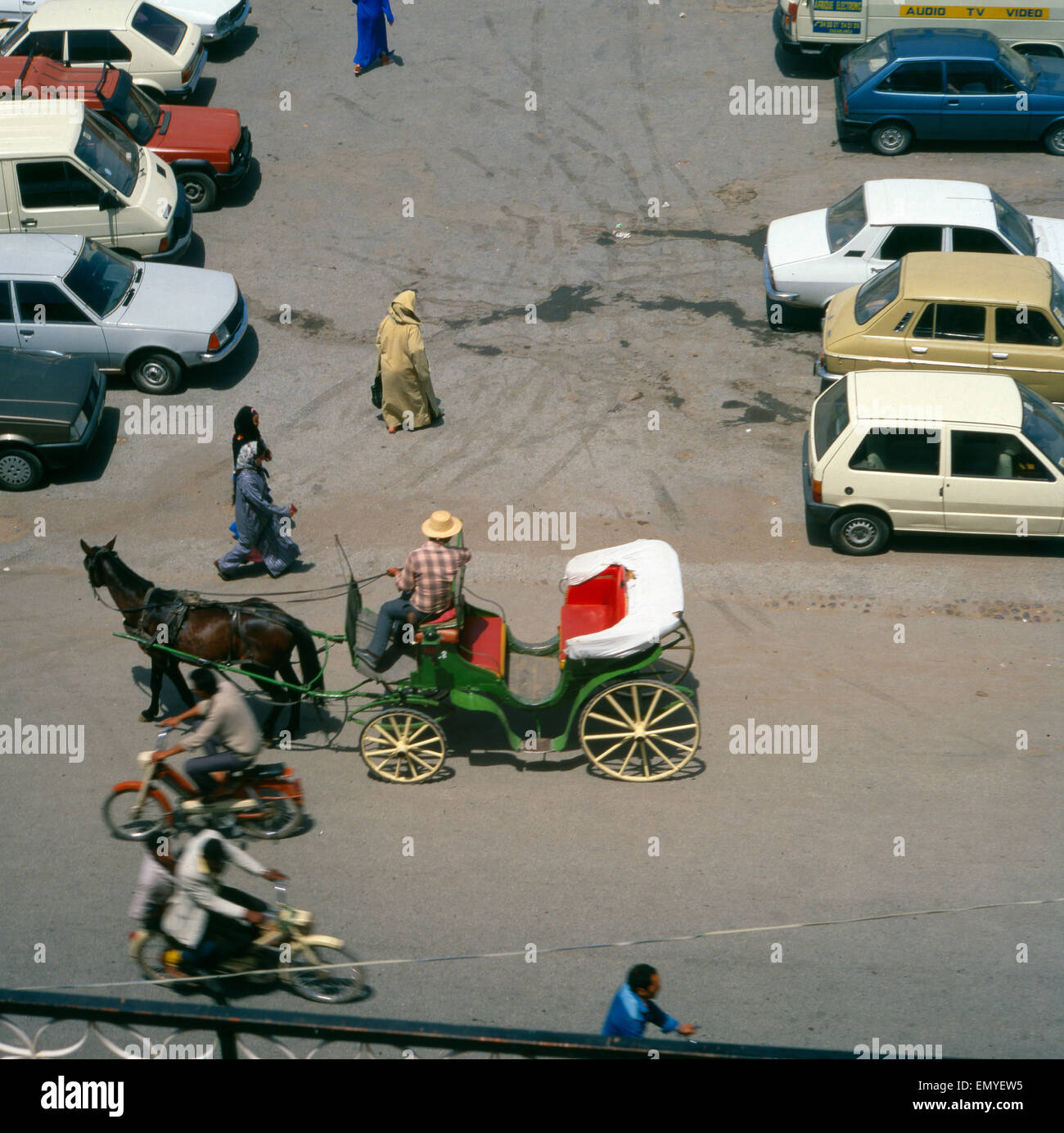 Eine Reise Nach Marrakesch, Marokko 1980er Jahre. Eine Reise nach