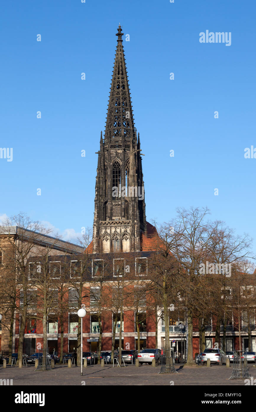 St. Lamberti Kirche in Münster, Deutschland Stockfoto