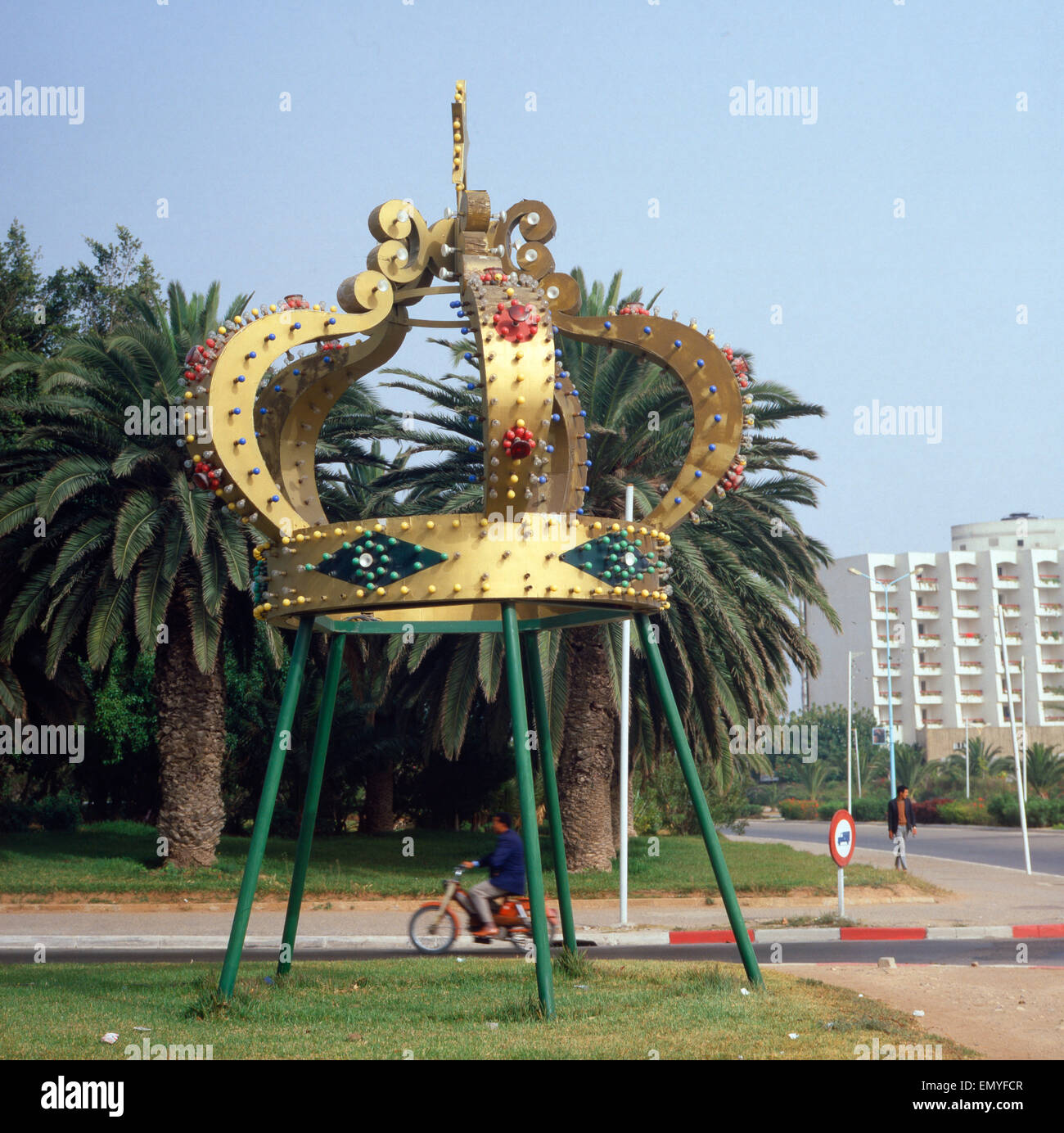 Eine Reise Nach Agadir, Marokko 1980er Jahre. Eine Reise nach Agadir, Marokko der 1980er Jahre. Stockfoto