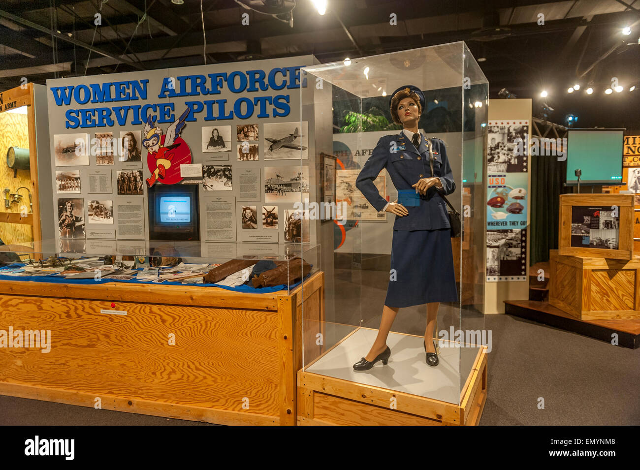 Das CAF-Airpower-Museum. Midland. Texas. USA Stockfoto