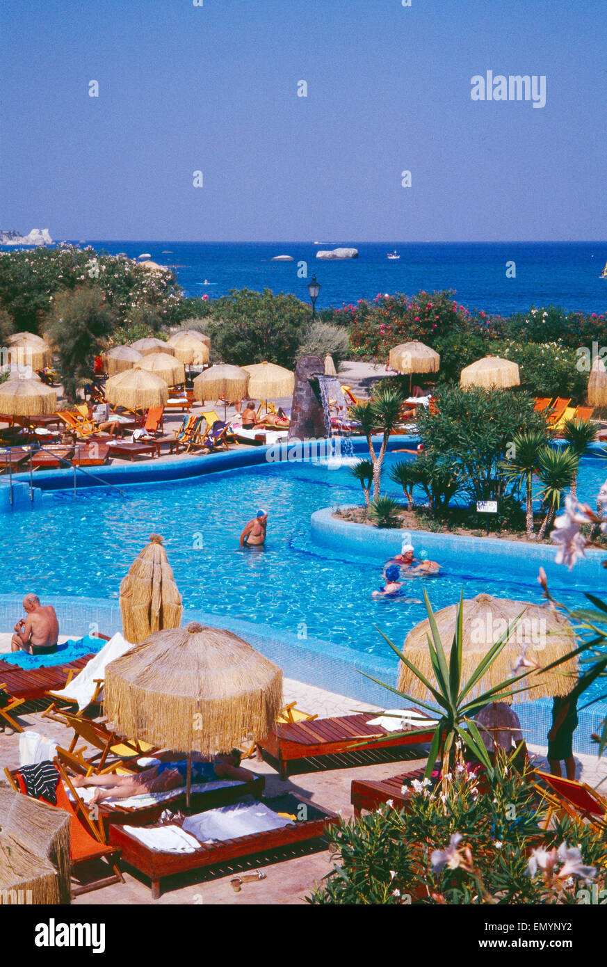 Italienisch Insel Ischia Forio Forio Poseidon Garten Z B