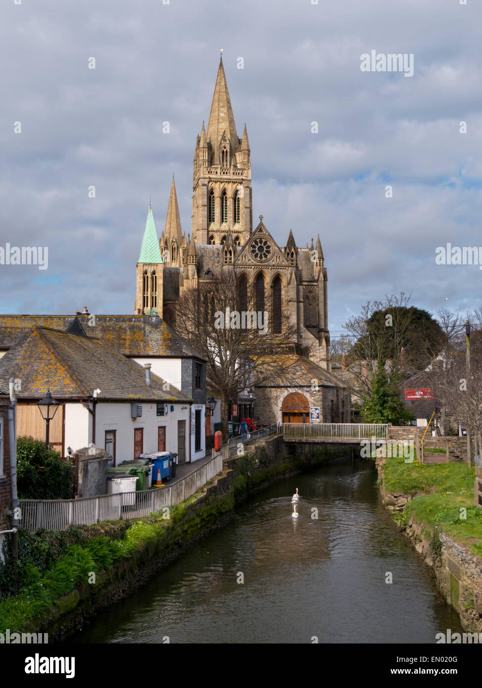 Großbritannien, England, Cornwall, Truro Cathedral Stockfoto