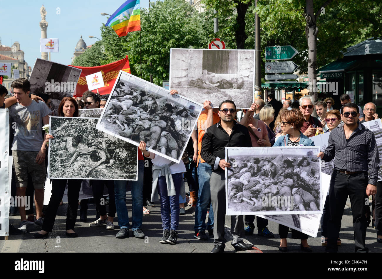 Armenischer genozid 100 jahre Fotos und Bildmaterial in hoher