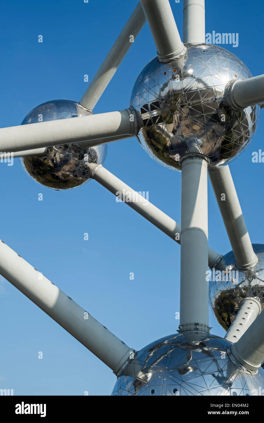 Das Atomium in Brüssel ursprünglich gebaut für die Expo 58, die 1958 Brüssel Weltausstellung in Belgien Stockfoto