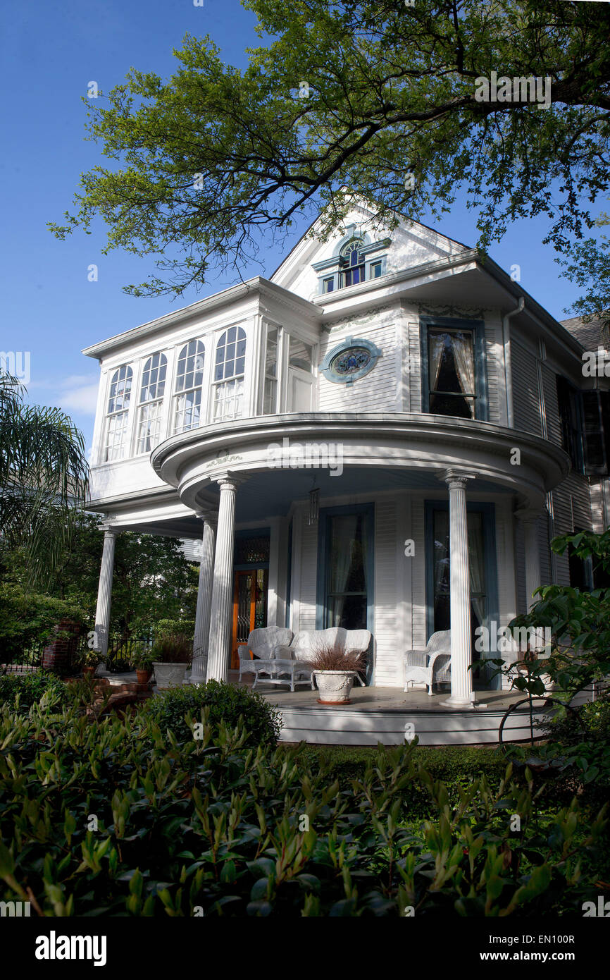 New Orleans, Louisiana: Das Haus im Soniat Street wo Bob Dylan Album Oh Mercy aufgezeichnet Stockfoto
