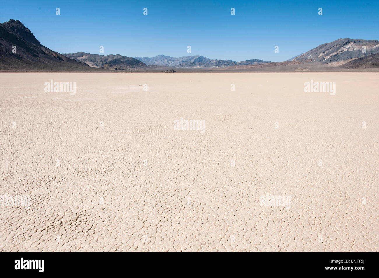 Racetrack Playa - Death Valley Nationalpark Stockfoto