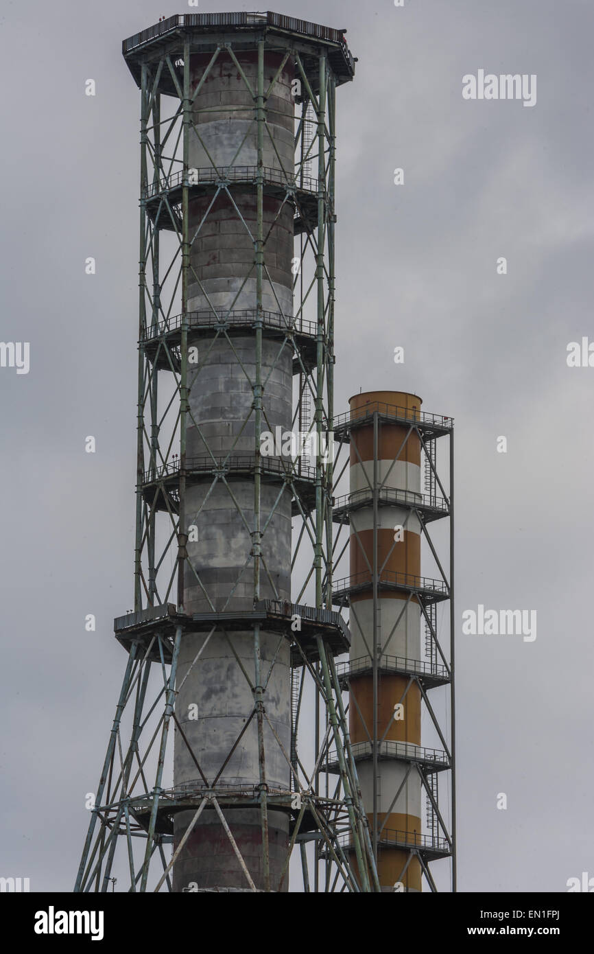 Ukraine. 12. Juni 2013. Hauptturm der Reaktor Nummer 4 in Tschernobyl. © Celestino Arce/ZUMA Wire/ZUMAPRESS.com/Alamy Live-Nachrichten Stockfoto