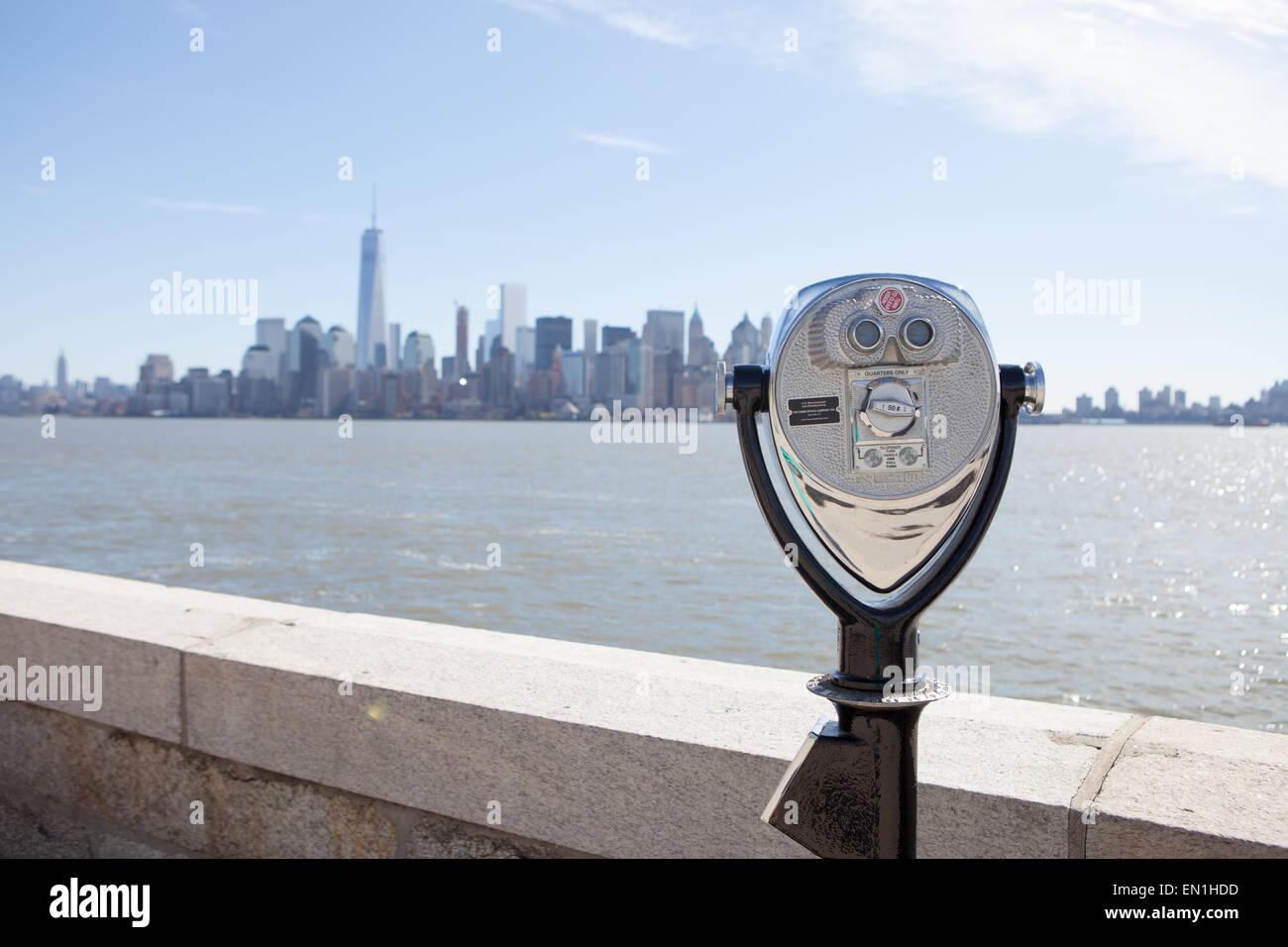 Skyline von New York City Stockfoto