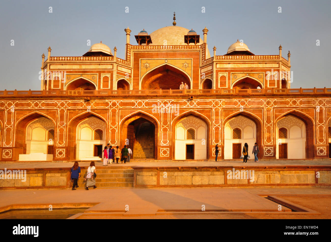 Haryana, Indien Delhi, Grab von Humayun (16. Jahrhundert) Stockfoto