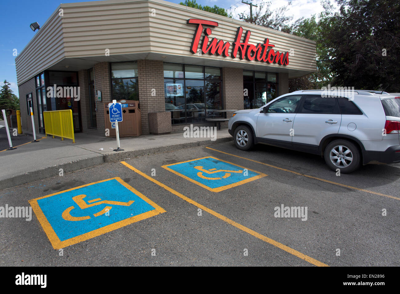 Restaurant Tim Hortons in Kanada Stockfoto