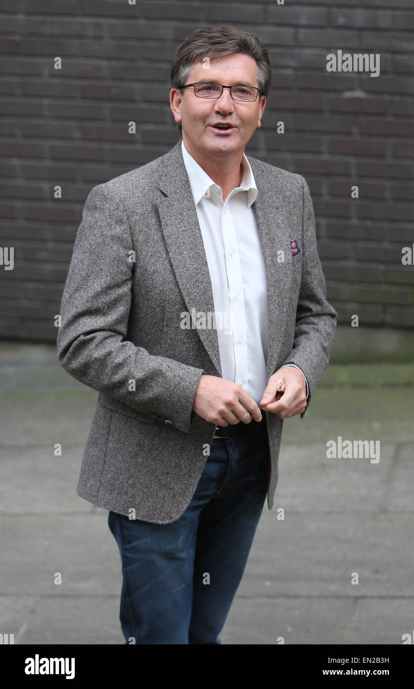 Prominente außerhalb ITV Studios Featuring: Daniel O' Donnell wo: London, Vereinigtes Königreich bei: 22. Oktober 2014 Stockfoto