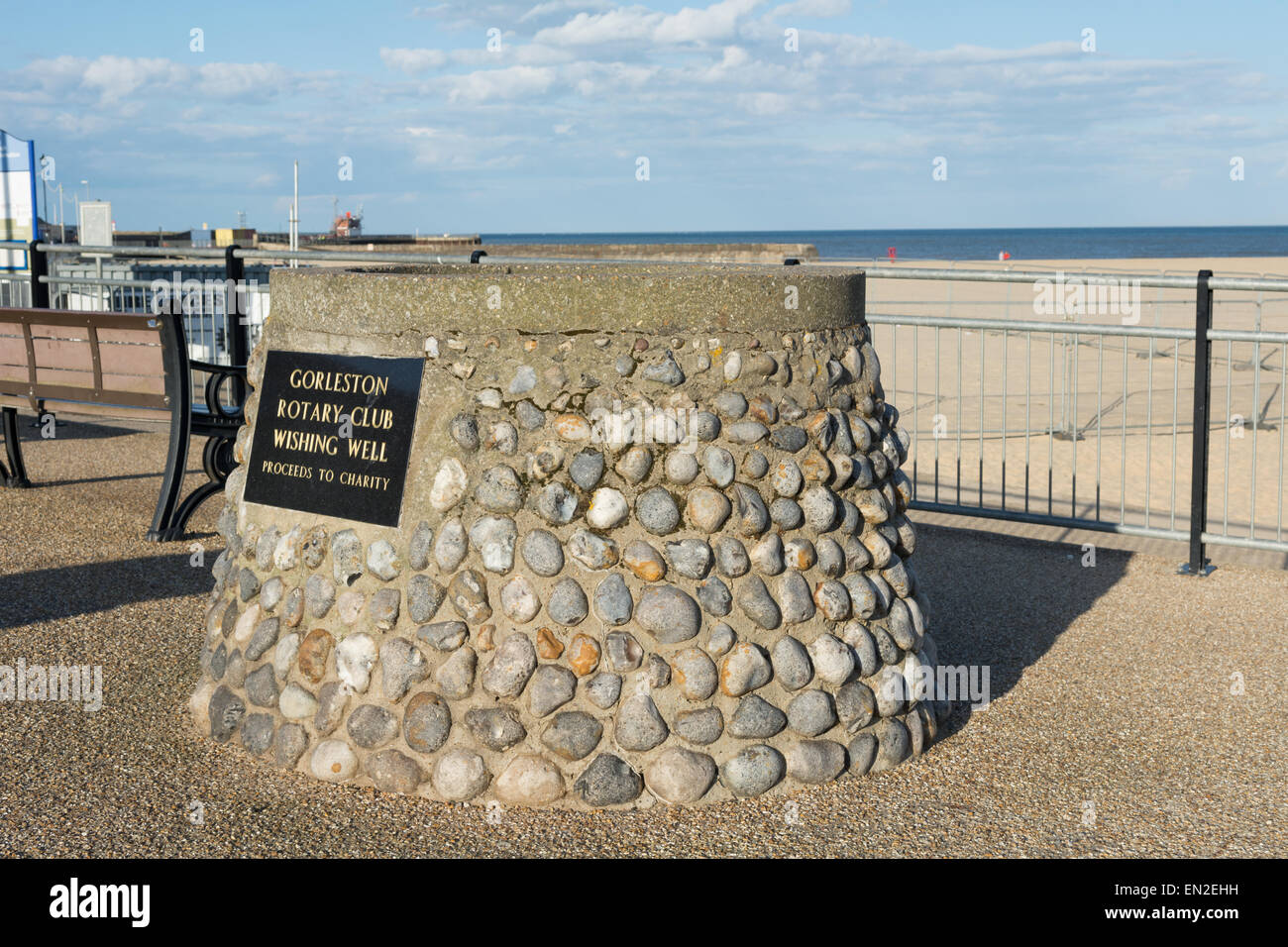 Gorleston Rotary Club wollen gut Stockfoto