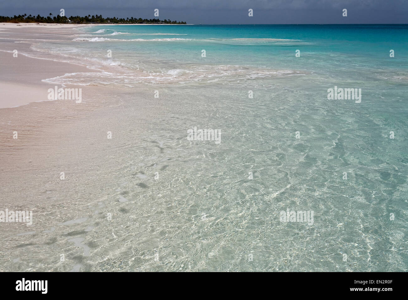 Pink Sand Beach, Barbuda, Leeward Islands, Karibik Stockfoto