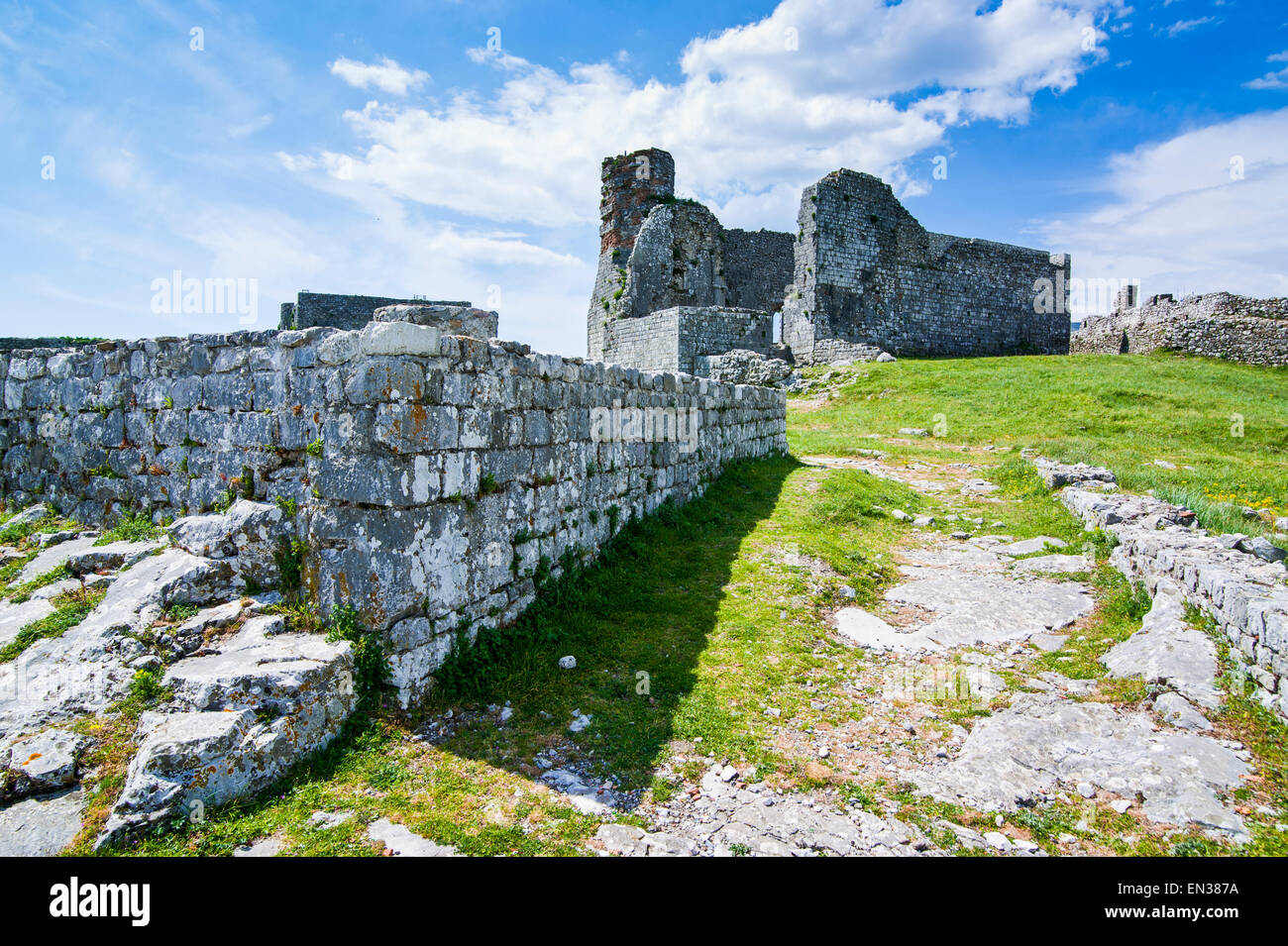 Rozafa Burg, Shkodër, Shkodra, Albanien Stockfoto