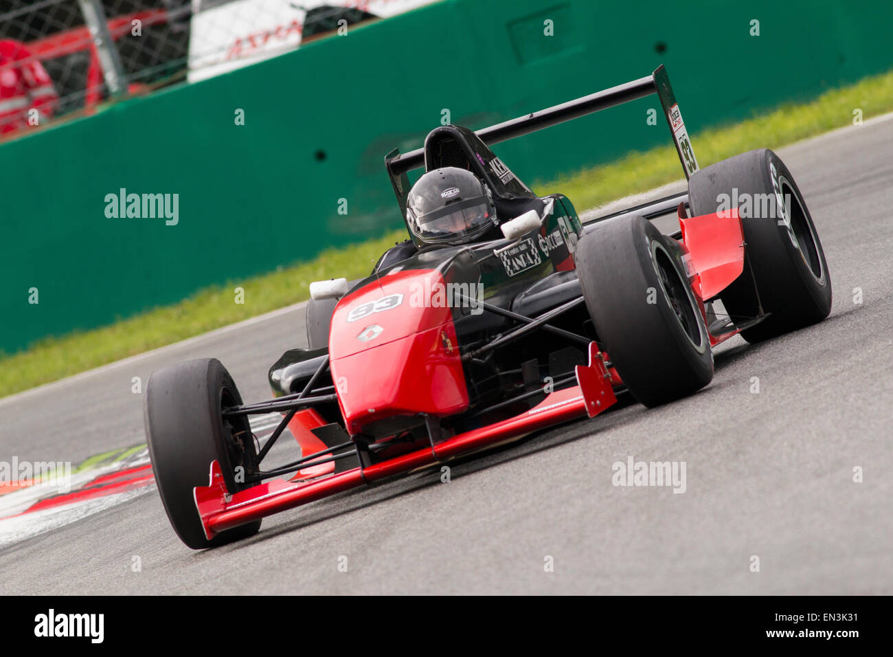 Monza, Italien - Oktober 25, F. RENAULT 2.0 der KEKS AS Motorsportteam, angetrieben von Federico PORRI in der Abarth F2 italienische Formel Stockfoto