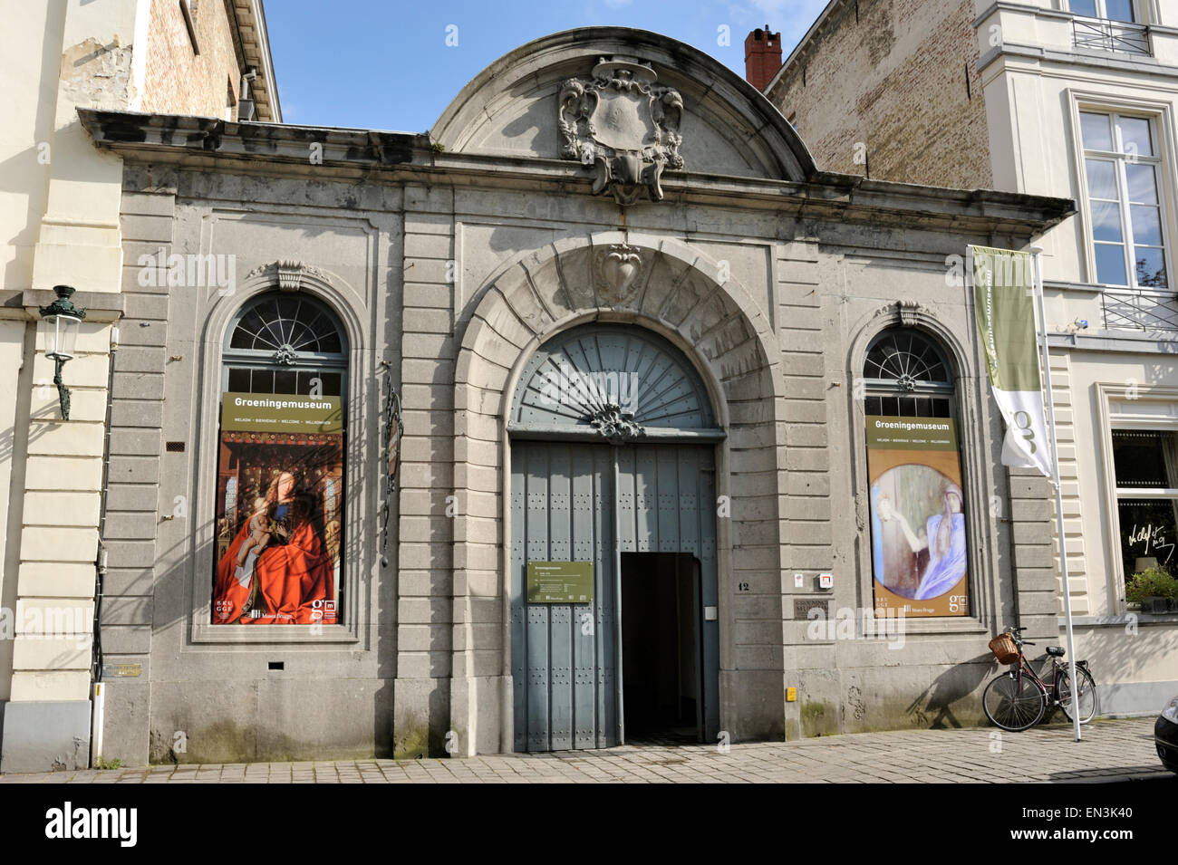 Belgien, Brügge, Groeninge Museum Stockfoto