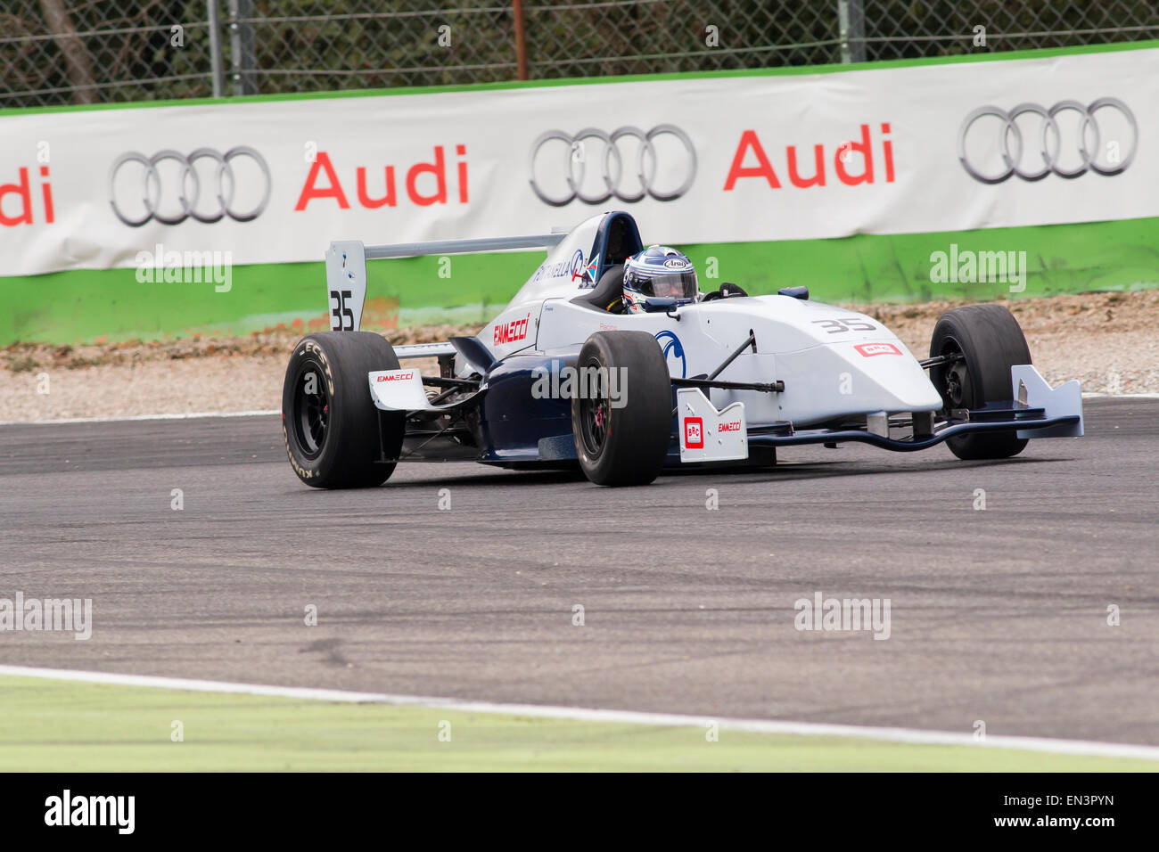 Monza, Italien - Oktober 25, F. RENAULT 2.0 von TECHNORACE ASD-Team, angetrieben von FONTANELLA Ferruccio in der italienischen Abarth F2 Stockfoto