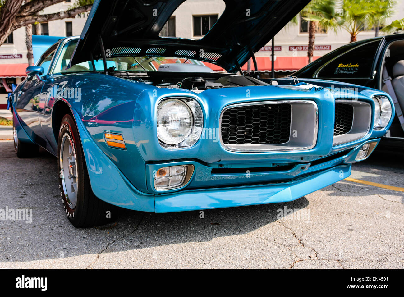 1973 Pontiac Firebird Trans Am Muscle-Car Stockfoto