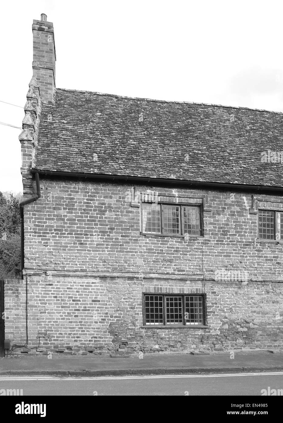 Historische Häuser in Cambridgeshire Dörfern, 25. April 2015 Stockfoto