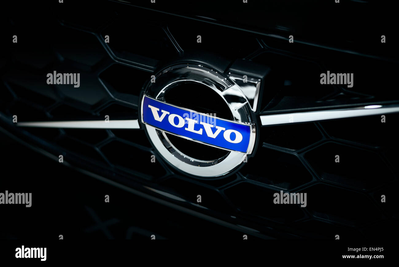 Volvo-Logo emblem Stockfoto