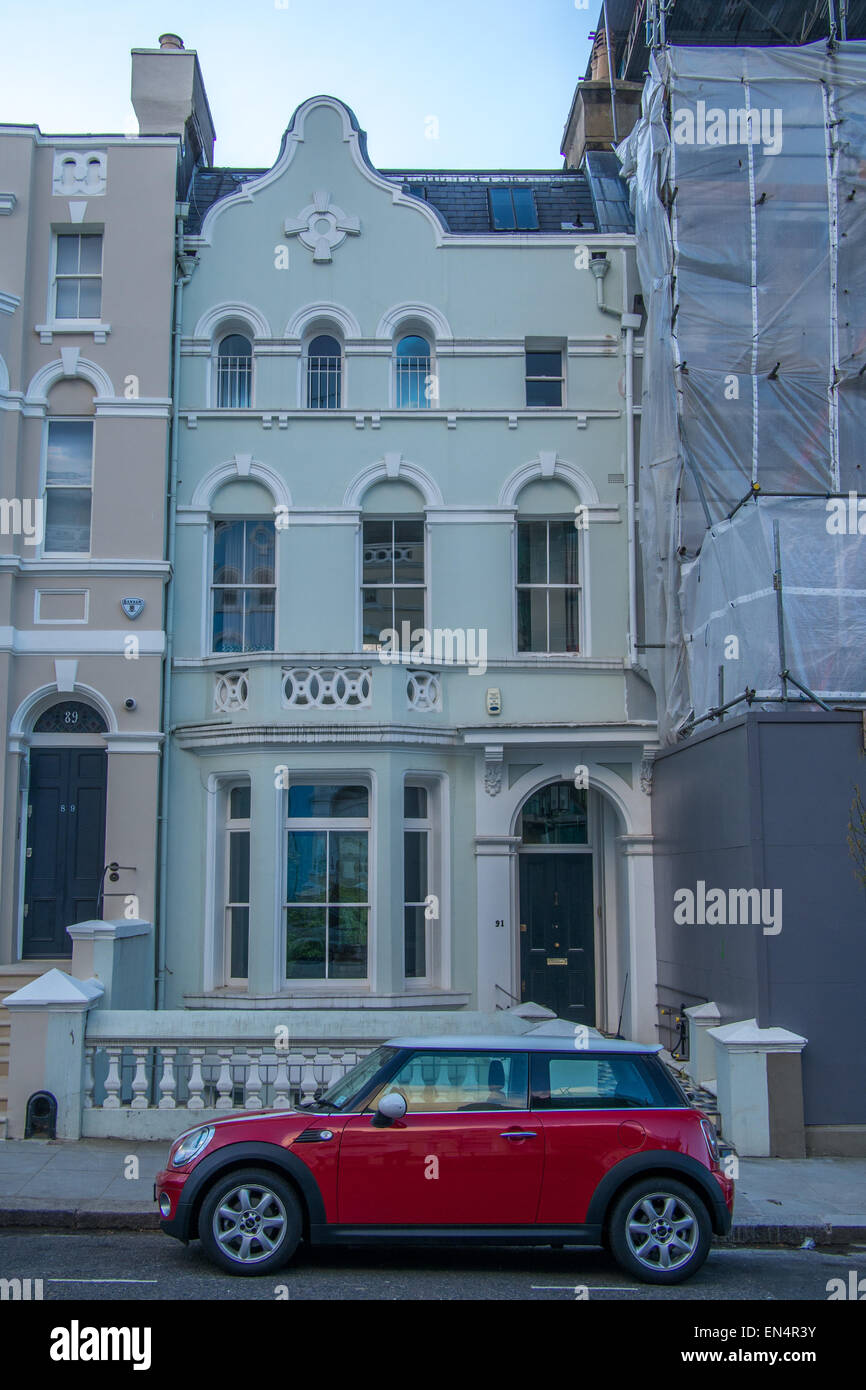 "Notting Hill" Drehort: die Geburtstags-Party: 91 Lansdowne Road, Notting Hill, London Stockfoto