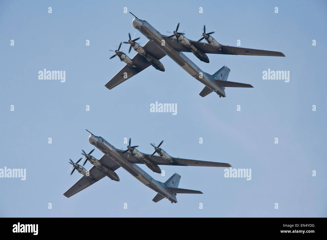 Flugschau in Sankt-Petersburg, 26.04.2015 Stockfoto