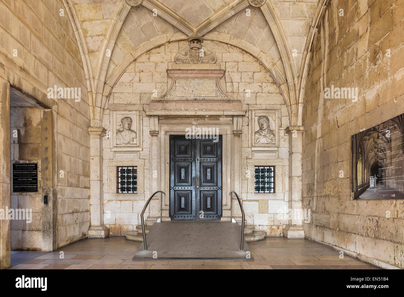 Das Hieronymus-Kloster Lissabon Portugal Stockfoto