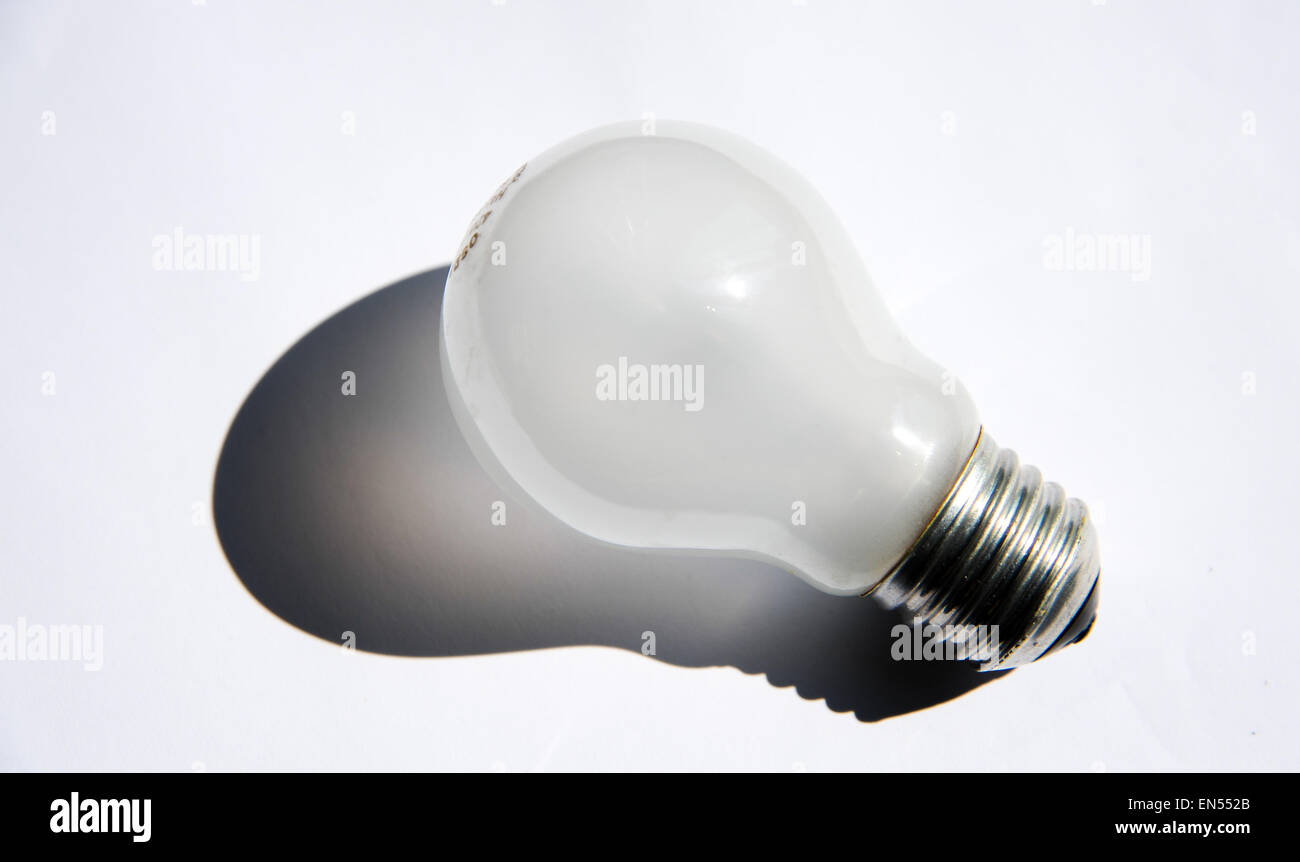 Eine Halogenlampe von Osram 42W 240v Stockfoto