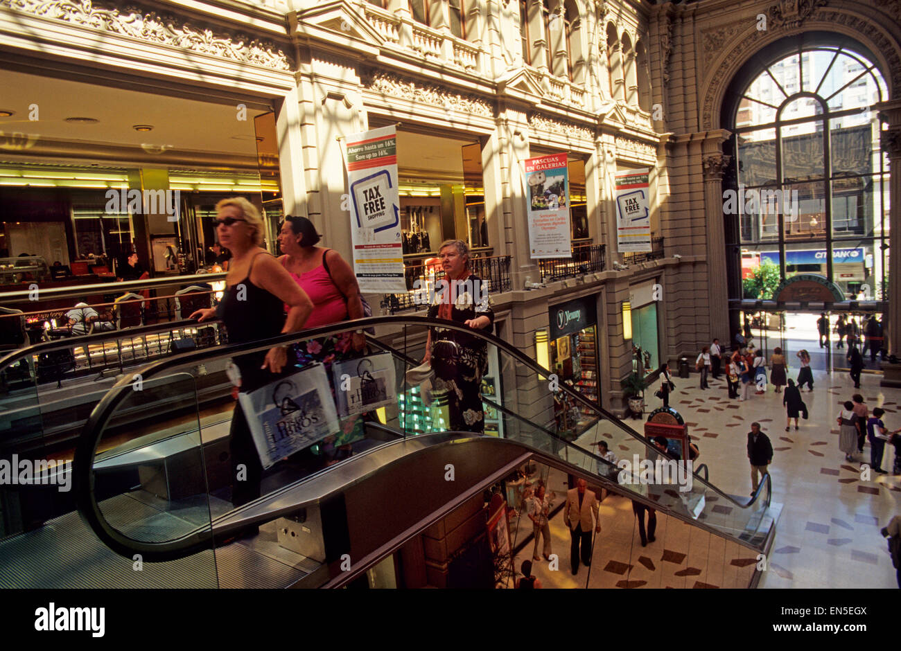 Galerias Pacifico Einkaufszentrum. Buenos Aires. Argentinien Stockfoto