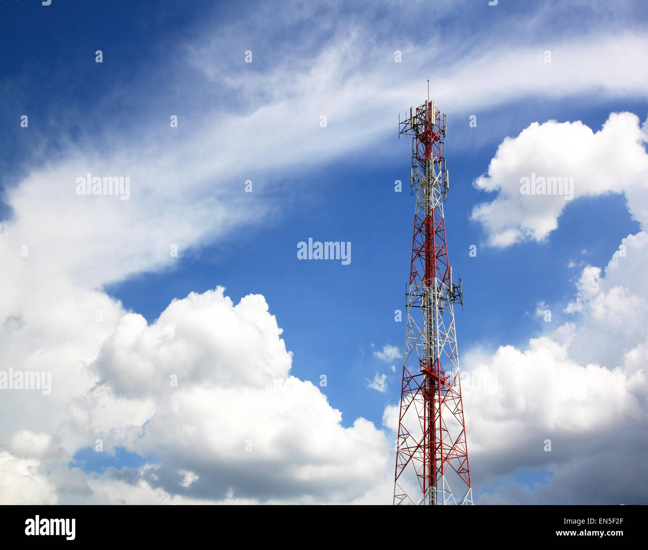 Antenne Handy oder Satelliten-Radio-Technologie. Stockfoto