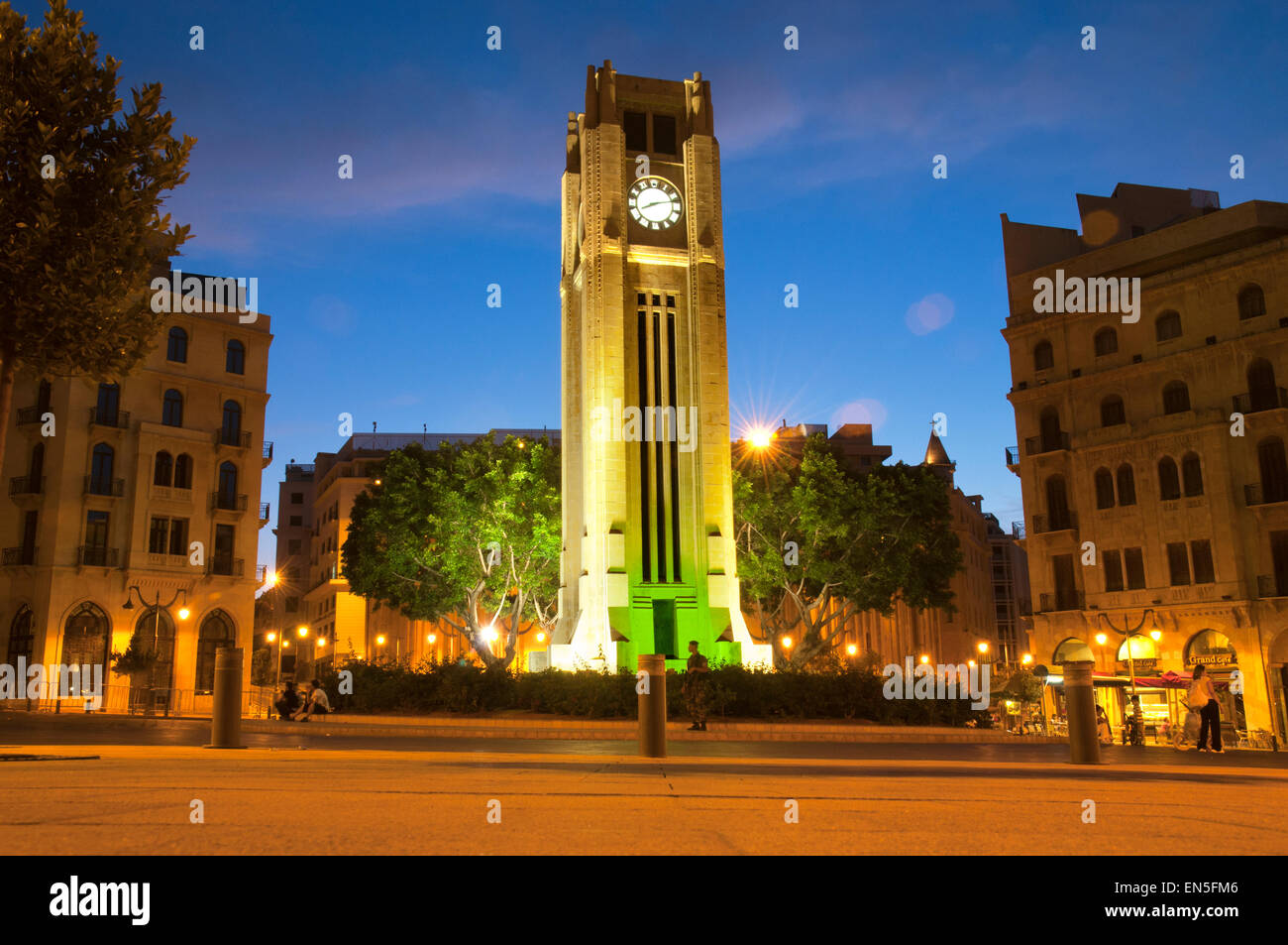 Etoile-Platz. Beirut Down Town. Libanon. Stockfoto