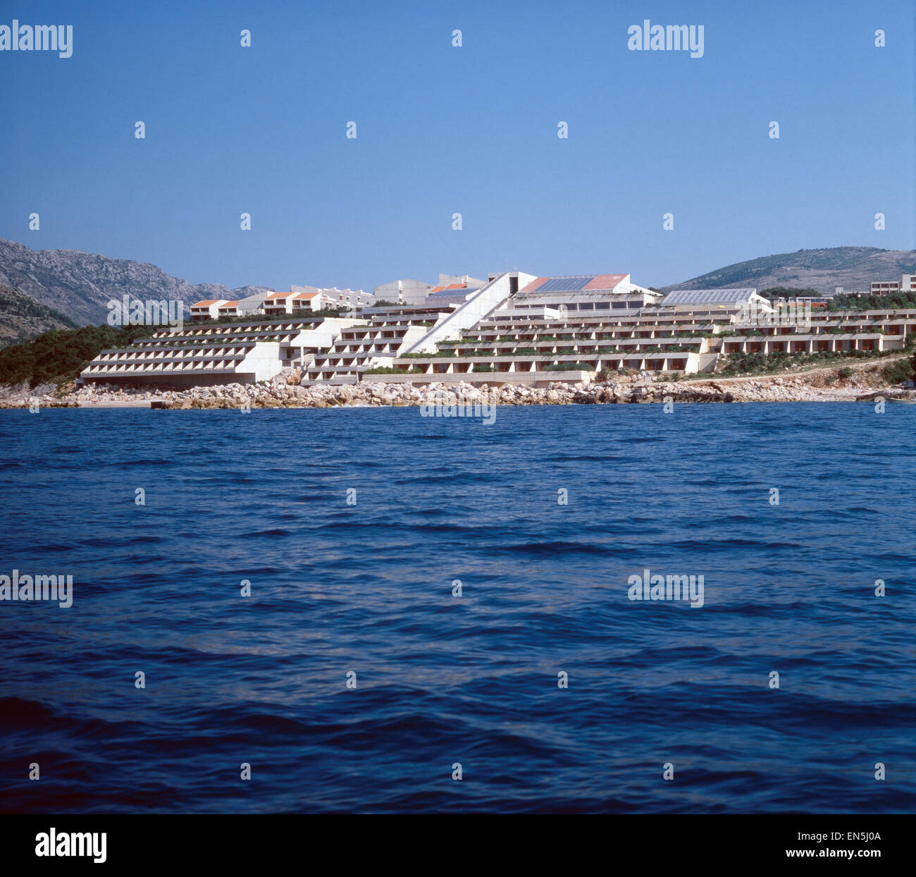 Urlaub Im Hotel Dubrovnik President Dubrovnik, Fernsehreihe, Jugoslawien 1970er Jahre. Urlaub im Hotel Dubrovnik President, Dubro Stockfoto