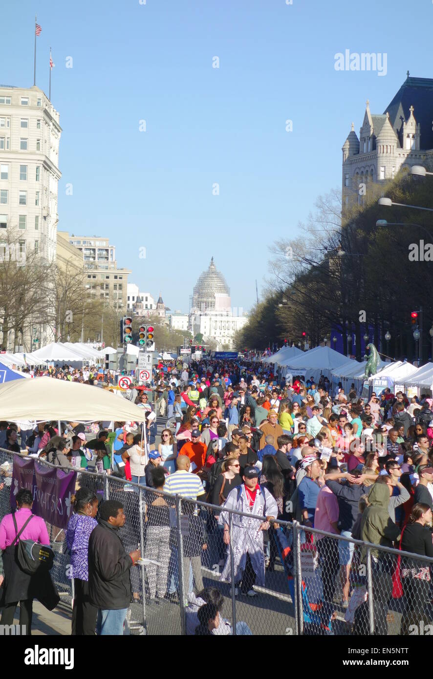 2015 national Cherry Blossom Festival Parade in Washington, D.C. Stockfoto