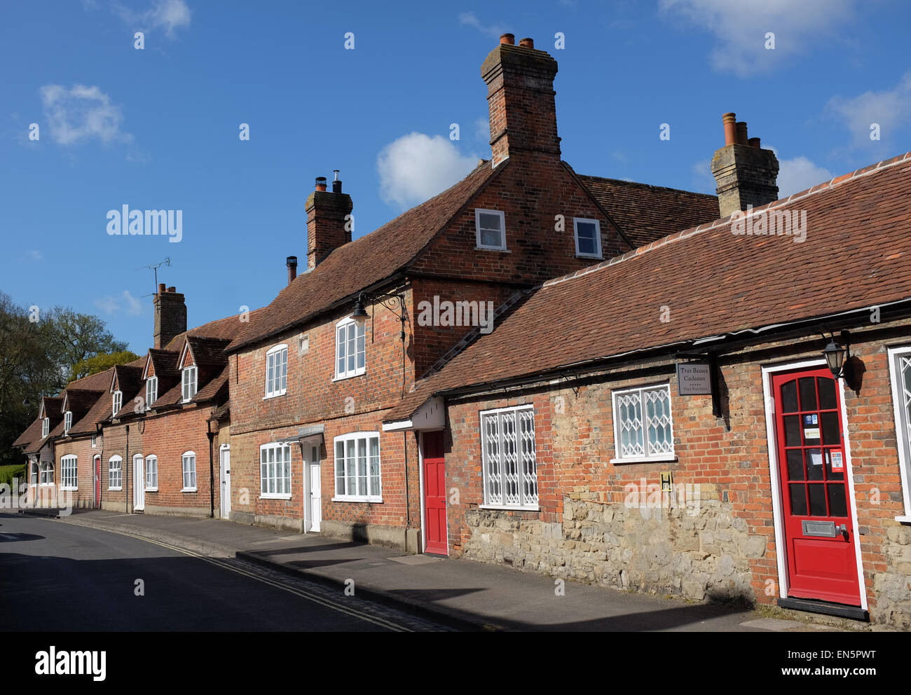 Beaulieu-Dorf in der neuen Gesamtstruktur Hampshire UK Stockfoto