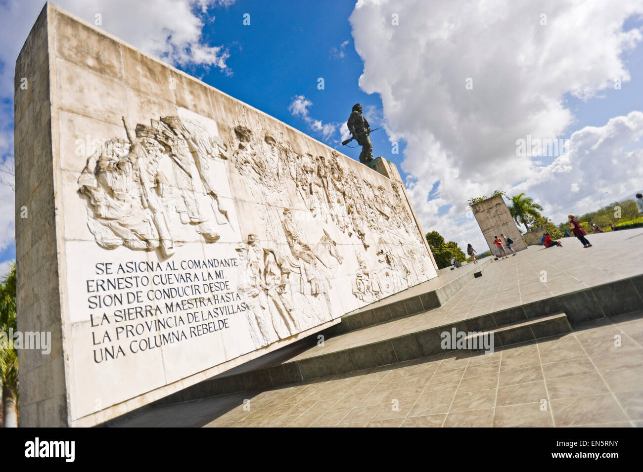 Horizontale Ansicht von Mausoleo Che Guevara in Santa Clara. Stockfoto