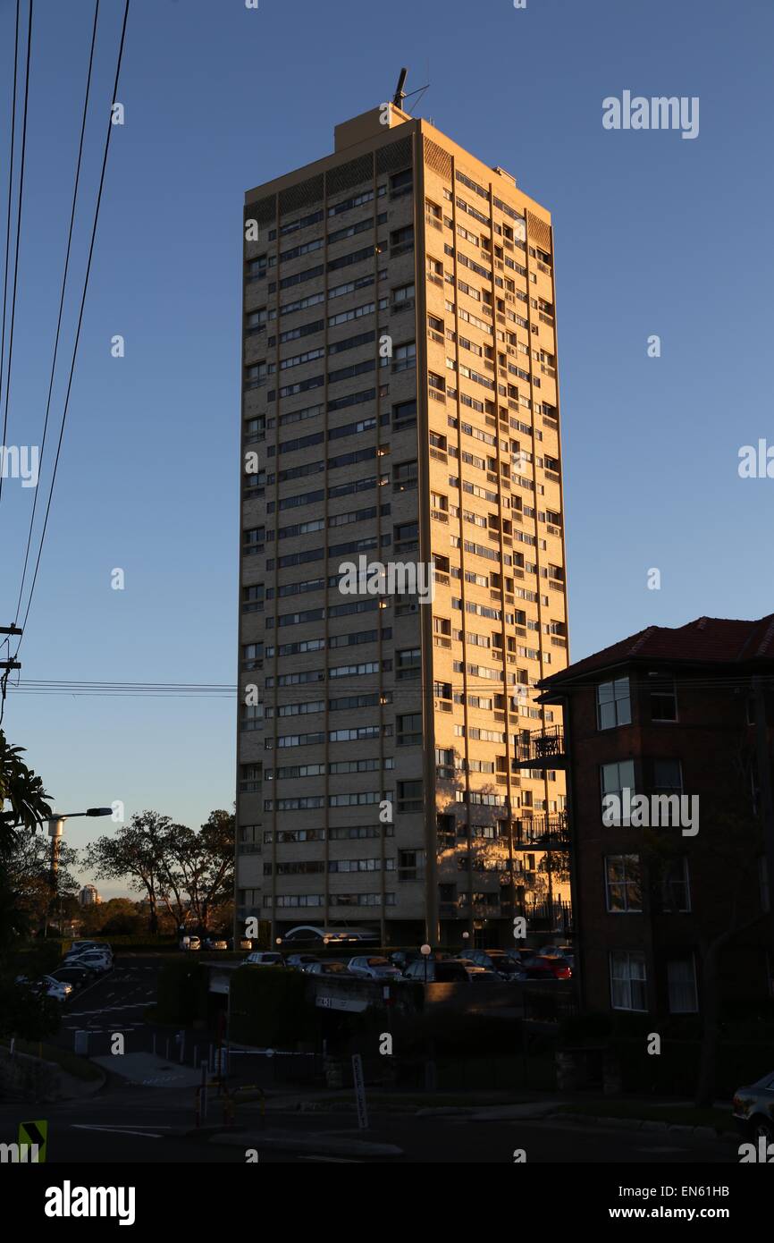 Blues Point Tower, McMahons Point, Sydney. Bildnachweis: Richard Milnes/Alamy Stockfoto