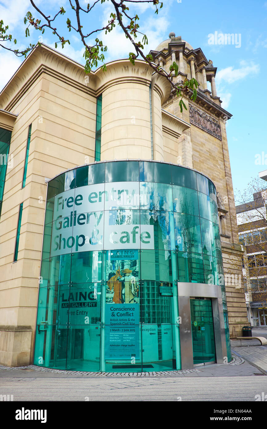 Laing Art Gallery neue Brücke Straße Newcastle Upon Tyne UK Stockfoto