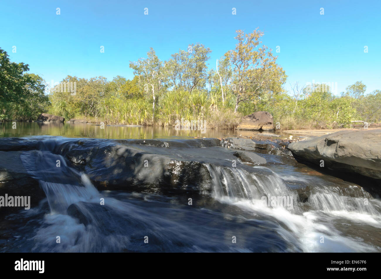 Creek, Mitchell Plateau, Kimberley, Western Australia, Australia Stockfoto