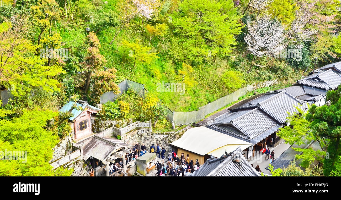 Kyomizu Tempel in Kyoto Japan Wintersaison Stockfoto