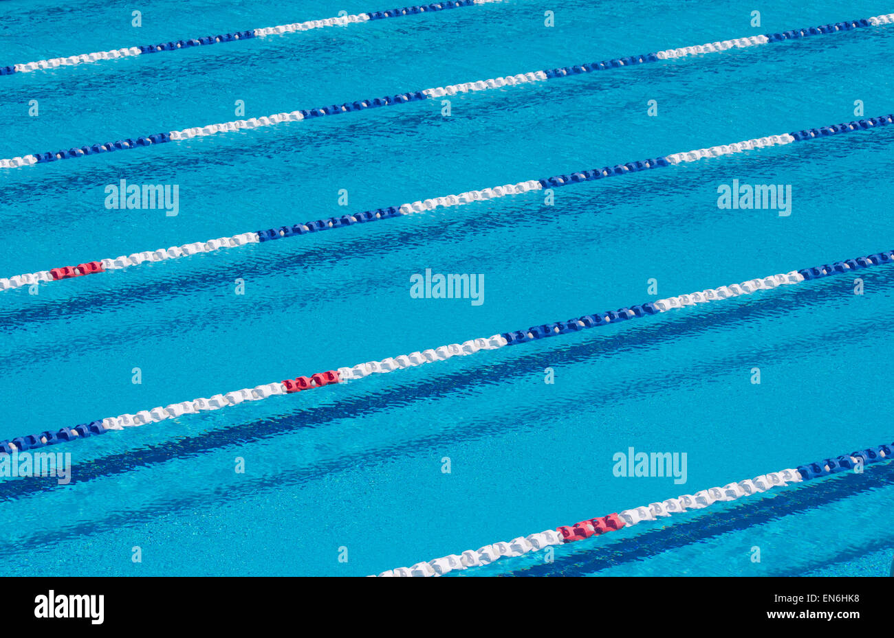 Andrew "Junge" Charlton Swimming Pool Detail Wasser und Lane Marker Sydney New South Wales NSW Australia Stockfoto