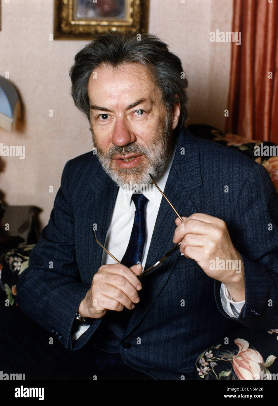 Professor Ross Harper, Präsident der schottischen konservativen und Unionist Association, 19. Februar 1992. Stockfoto