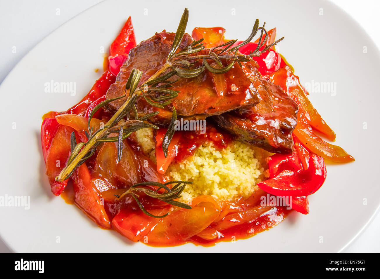 Couscous kochen Stockfotos und -bilder Kaufen - Alamy