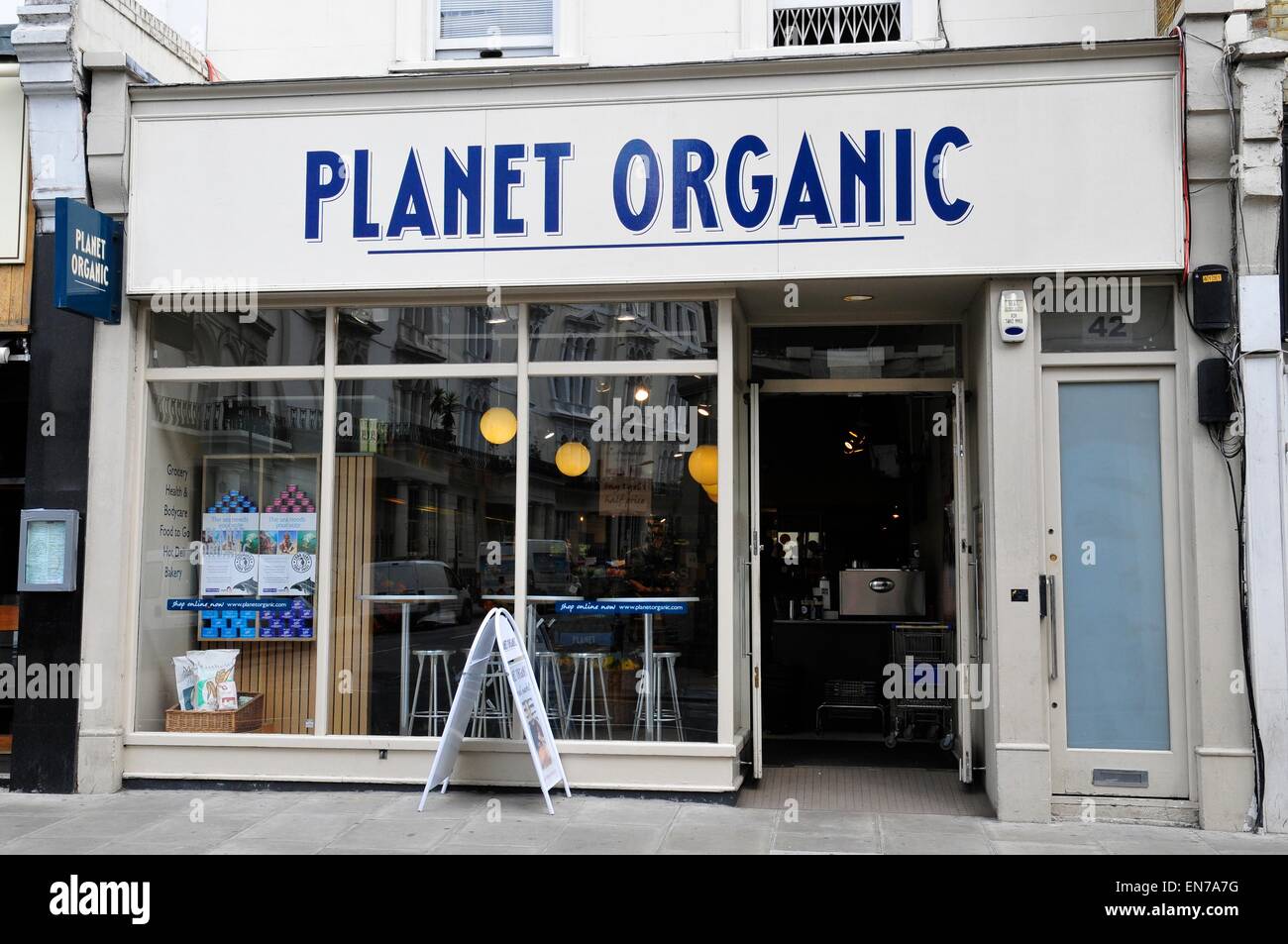 Planet, Bio, Westbourne Grove, London, England, UK Stockfoto