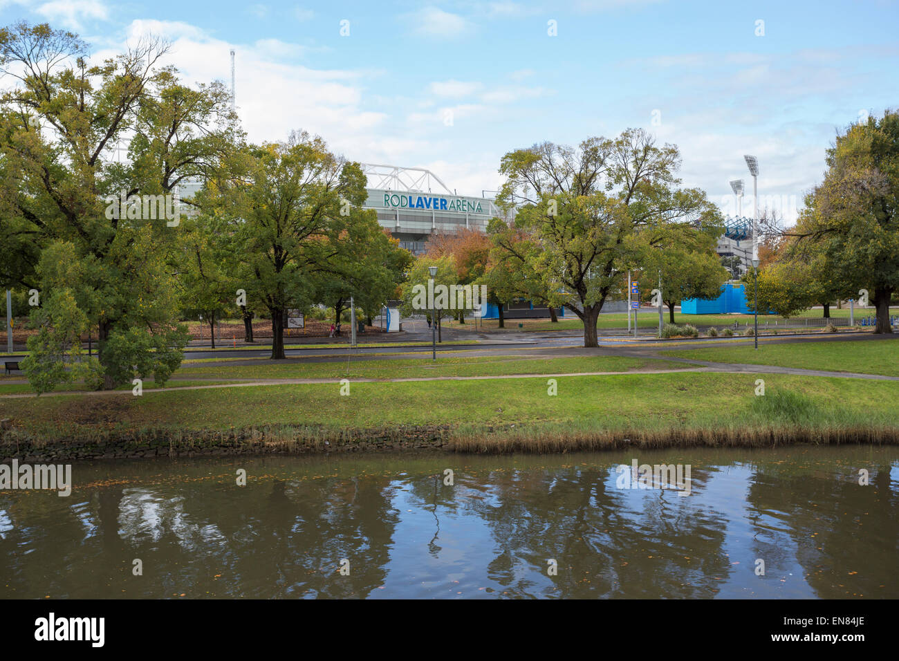 Die Innenstadt von Melbourne, Victoria, Australien Stockfoto