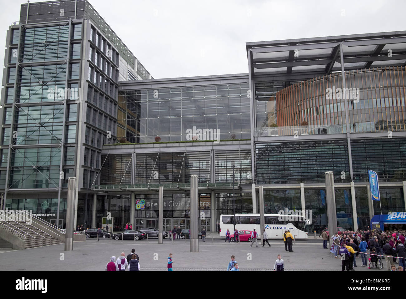 Brent civic centre Wembley, London UK Stockfoto