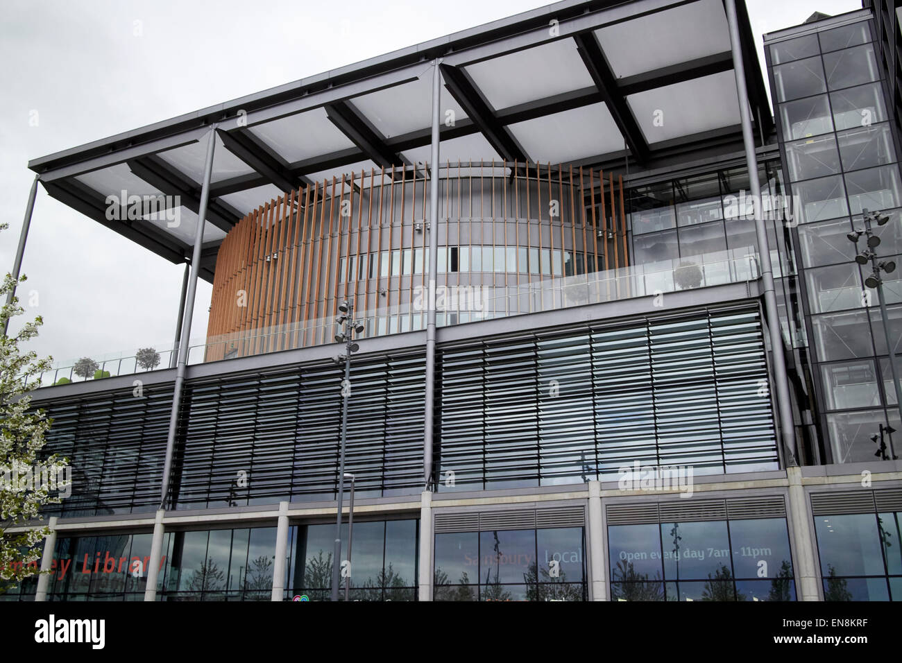 Brent civic Center und Wembley Bibliothek London UK Stockfoto