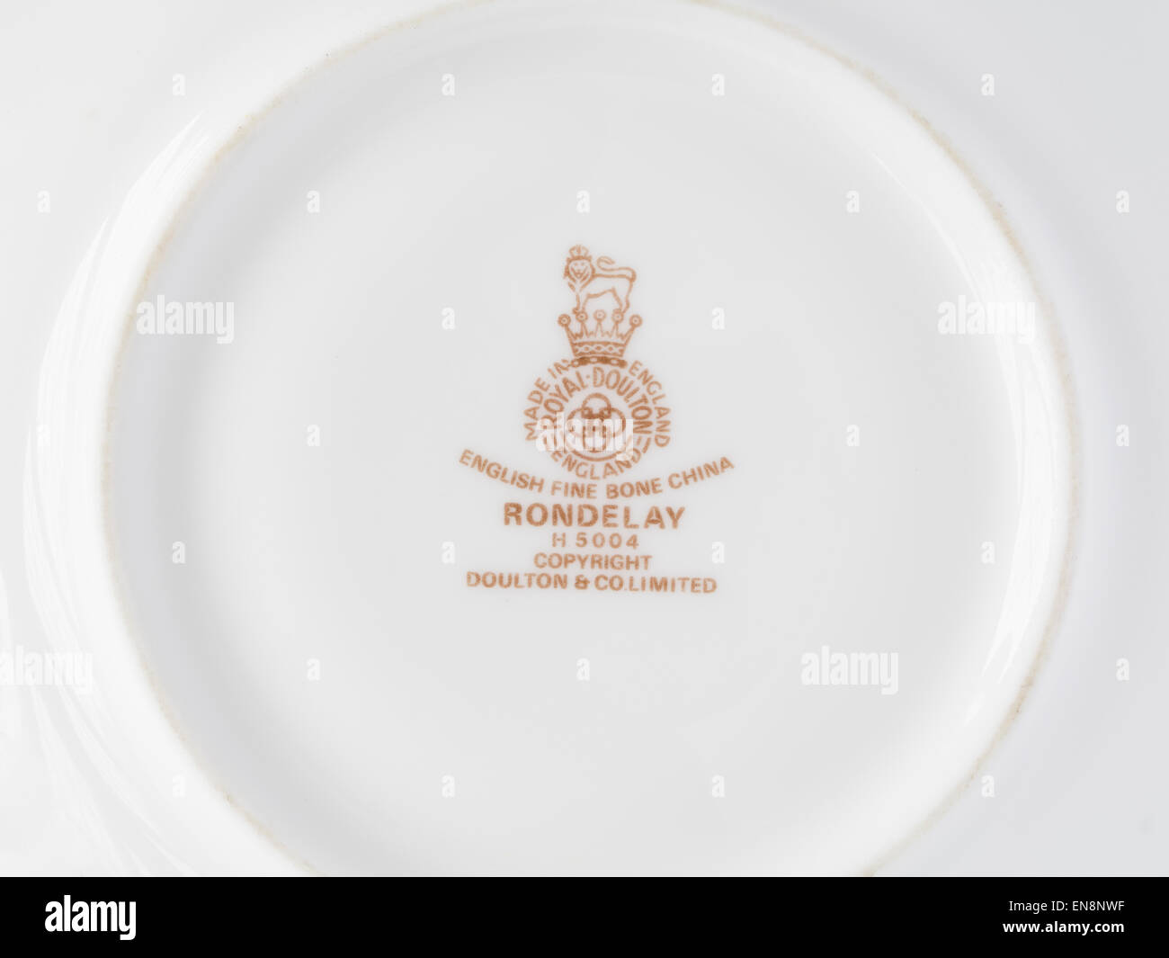 Rondelay von Royal Doulton Fine Bone China, Keramik / Keramik Made in England Stockfoto