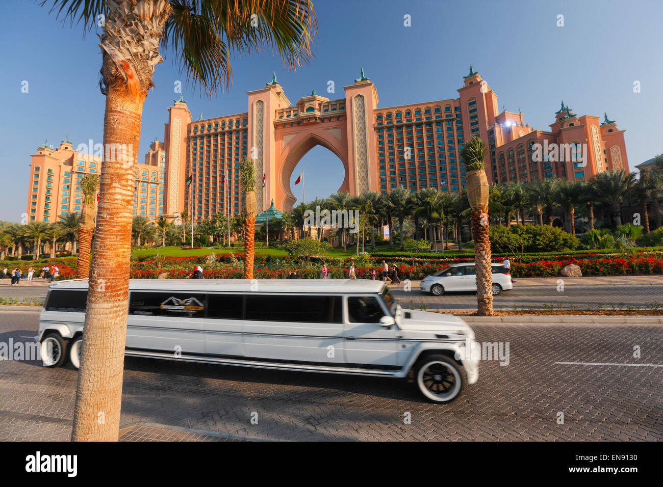Dubai, das Atlantis Hotelresort Stockfoto