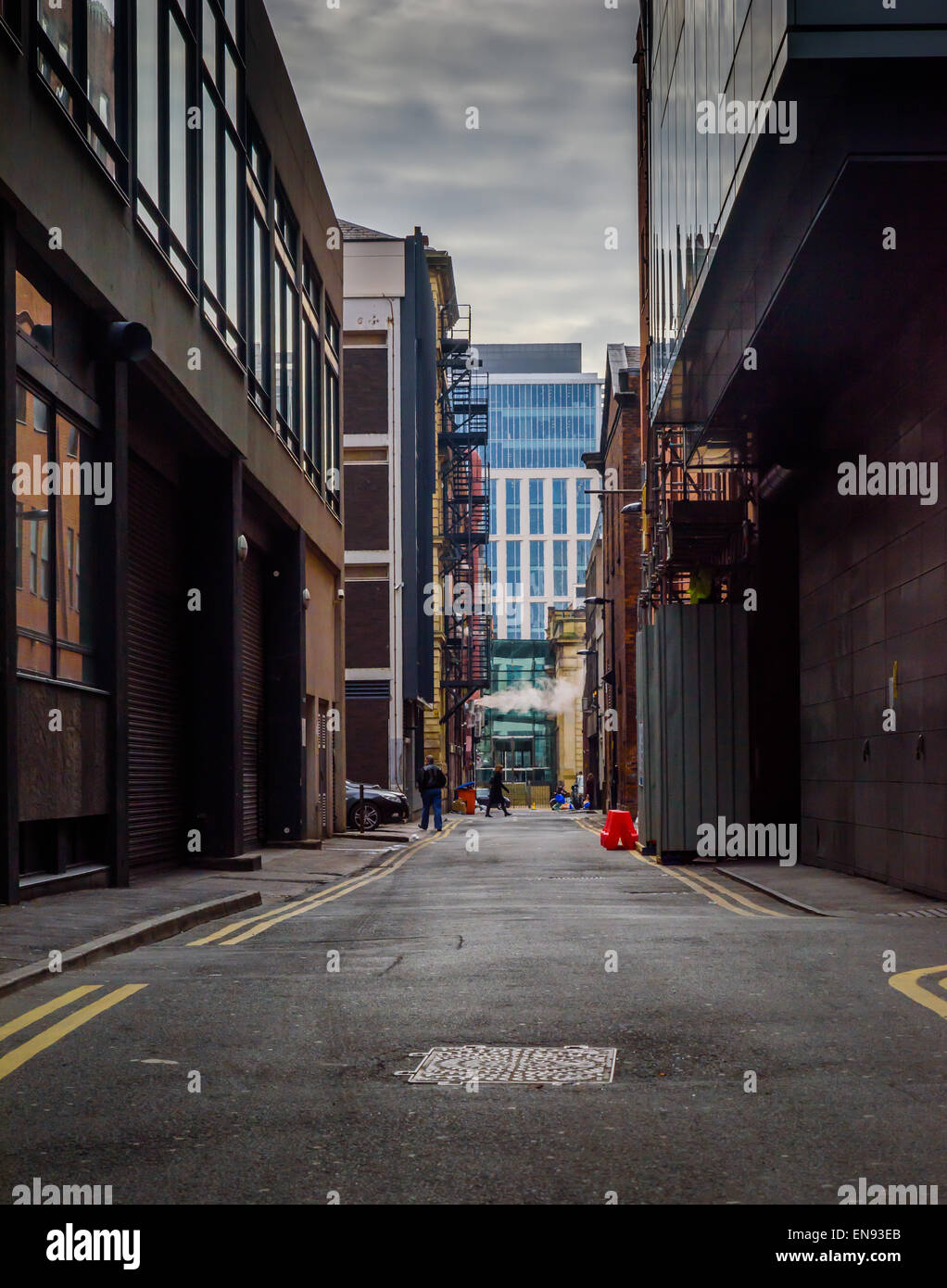 Manchester-Backstreet 2015 Stockfoto